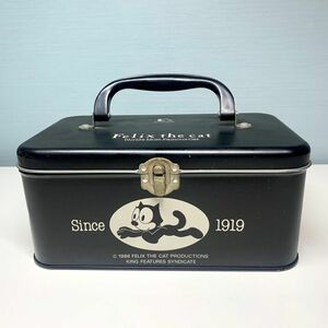 初期 レトロ 年代物 フェリックス 缶 カンカン 小物入れ 入れ物 ビンテージ 収納ケース