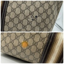 大人気品◆A4◎ グッチ GUCCI トートバッグ ハンドバッグ ショルダー シェリーライン GG柄 スプリーム ビジネス メンズ レディース 肩掛け_画像10