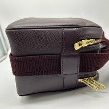 美品◆ ルイヴィトン LOUIS VUITTON ショルダーバッグ リポーターPM タイガ アカジュー メッセンジャー クロスボディ レザー メンズ M30156_画像5