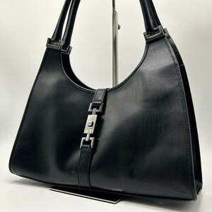 [ очень популярный товар / прекрасный товар ] Gucci GUCCI сумка на плечо ручная сумочка домкрат - кожа натуральная кожа черный чёрный половина moon плечо .. сумка женский 