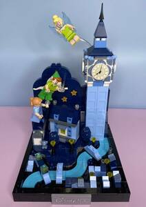レゴ　LEGO 43232 ディズニー100 ロンドンの空を飛ぶピーターパンとウェンディ　解体済