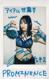 24 BBM woman Professional Wrestling .... with autograph raw Cheki (2/10)