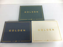 C136 未開封 BTS ジョングク JUNG KOOK GOLDEN 全3形態 SHINE SOLID SUBSTANCE 3個セット_画像1