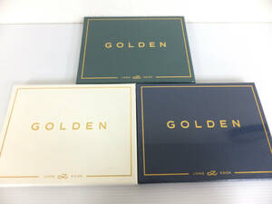 C139 未開封 BTS ジョングク JUNG KOOK GOLDEN 全3形態 SHINE SOLID SUBSTANCE 3個セット