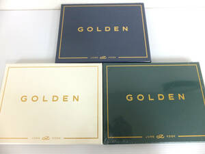 C141 未開封 BTS ジョングク JUNG KOOK GOLDEN 全3形態 SHINE SOLID SUBSTANCE 3個セット