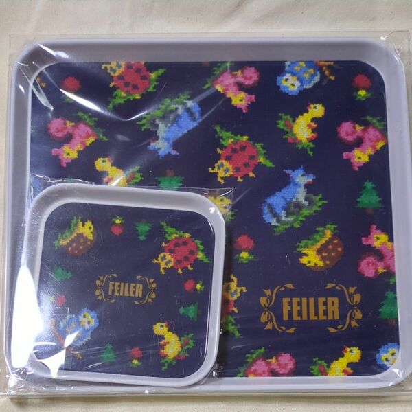 フェイラー　 トレー2枚セット　ハイジフレンズフォレスト FEILER