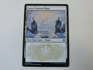 MTG 美品 【冠雪の平地（276/285）】 （コモン） カルドハイム KHM 英 1枚迄