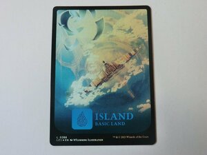 MTG 美品 【フルアートの島（FOIL）】 （コモン） イクサラン：失われし洞窟 LCI 英 1枚迄