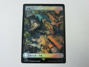 MTG 美品 【フルアートの平地（318）（FOIL）】 （コモン） Fallout PIP 日 2枚迄