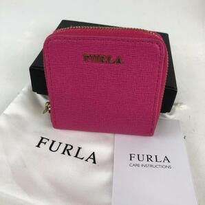 FURLA フルラ ラウンドファスナー コインケース 小銭入れ ピンク レディース ブランド 送料無料 コンパクト