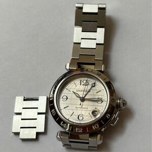 カルティエ パシャ メリディアン 2377 自動巻き メンズ ボーイズ 時計 ヴィンテージ ビンテージ 腕 時計 パシャC