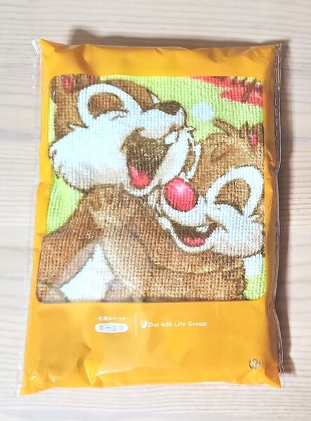 第一生命 チップとデール ミニタオル
