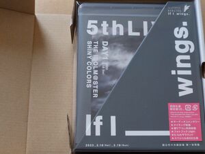 THE IDOLM@STER SHINY COLORS 5thLIVE If I_wings. 初回生産限定版 Blu-ray