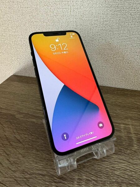 【送料無料】Apple iPhone 12 Pro Max 128GB デモ機 SIMフリー パシフィックブルー　最大容量91％　スピーカーがブツブツする　ジャンク品