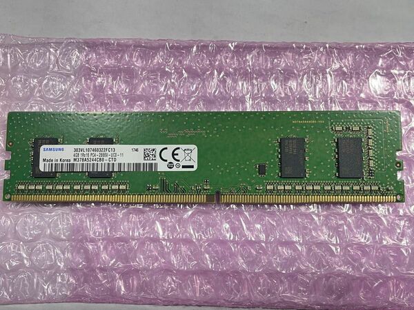 SAMSUNG DDR4 PC4 2666V 4GB DIMM デスクトップ.