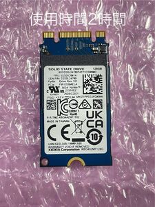 KIOXIA KBG40ZMT128G 128GB NVMe M.2 2242.