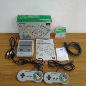 [ operation goods ]Nintendo Nintendo Classic Mini Super Famicom + USB AC adaptor set lack of none G240520-59