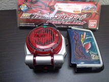 ☆極美品/ほぼ未使用☆ 仮面ライダー鎧武 DXブラッドオレンジロックシード 仮面ライダー武神鎧武セット　DX戦極ドライバー対応　ガイム_画像5