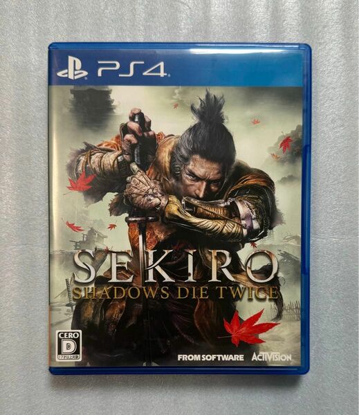 【動作確認済み】 PS4 SEKIRO SHADOWS DIE TWICE セキロウ 隻狼 ゲームソフト カセット プレステ4