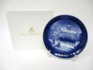 【5-32】ROYAL CAPENHAGEN ロイヤルコペンハーゲン イヤープレート 1992年 飾り皿