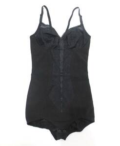 [5-164] SPRA correction underwear body suit black black D75 long USED