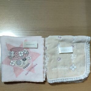 アンテプリマ　タオルハンカチ　 刺繍