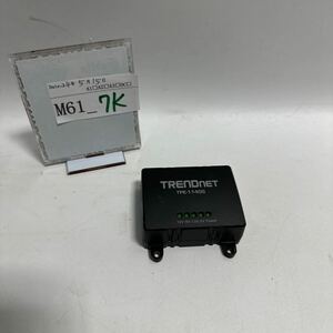 「M61_7K」TRENDnet Power over Ethernet (PoE) スプリッター TPE-114GS 現状本体のみ(240515)