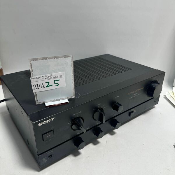 「2FA25」SONY INTEGRATED STEREO AMPLIFIER TA-AX440 プリメインアンプ 通電、動作品(240521)
