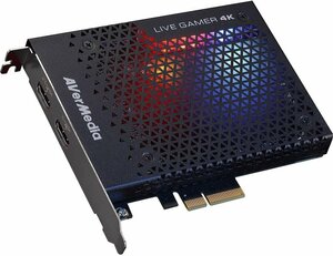 AVerMedia Live Gamer 4K GC573 [4Kパススルー対応 PCIe接続 ゲームキャプチャーボード]