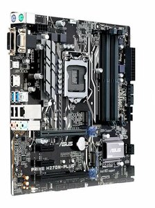 未使用に近い ASUS PRIME H270M-PLUS マザーボード Intel H270 LGA 1151 MicroATX メモリ最大64G対応 保証あり　