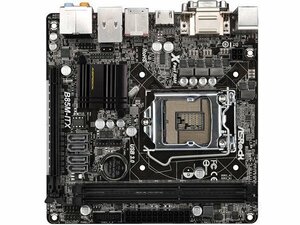 ASROCK B85M-ITX マザーボード Intel B85 LGA 1150 Mini ITX メモリ最大16G対応 保証あり　