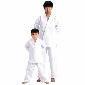  super light weight judo 3 point set judo put on top and bottom + obi set regular lesson for combative sports training Kids .. put on man and woman use XS/130cm( white )