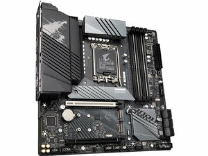 未使用 GIGABYTE Z690M AORUS ELITE DDR4 マザーボード Intel Z690 LGA 1700 Micro ATX メモリ最大128G対応 保証あり　