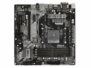 ASRock B450M Pro4 マザーボード AMD B450Socket AM4MicroATX メモリ最大64G対応 保証あり　