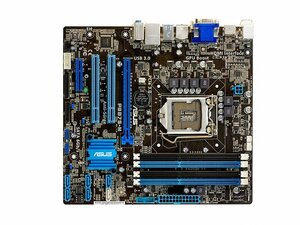 美品 ASUS P8B75-M マザーボード Intel B75 LGA 1155 UATX メモリ最大32G対応 保証あり　