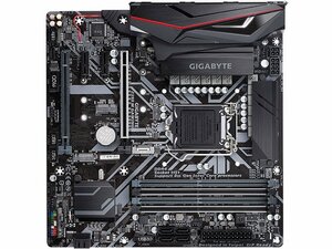 未使用 GIGABYTE Z390 M GAMING マザーボード Intel Z390 LGA 1151 Micro ATX メモリ最大64G対応 保証あり　