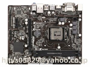 ASRock B85M-HDS ザーボード Intel B85 LGA 1150 Micro ATX メモリ最大16G対応 保証あり　