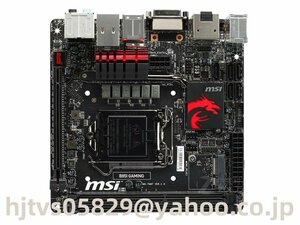 MSI B85I GAMING ザーボード Intel B85 LGA 1150 Mini-ITX メモリ最大16GB対応 保証あり