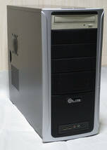 自作PC　Core2 Quad Q8200 2.33GHz/3GB/HDD500GB/DVD/WindowsXP Pro　OSディスク付き　難あり_画像1