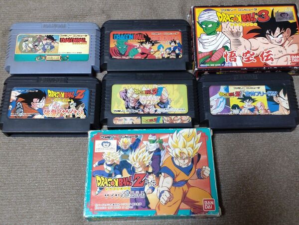 ファミコン ドラゴンボール関連 7 本 まとめ売り