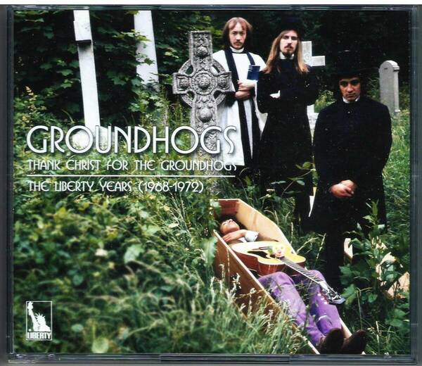 GROUNDHOGS「Thank Christ for the Groundhogs: The Liberty Years (1968-1972) 」3CD 送料込