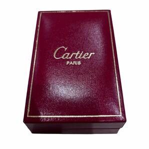 Cartier カルティエ ガスライター 喫煙具 シルバー ストライプ ローラー式 箱付 火花確認済の画像8