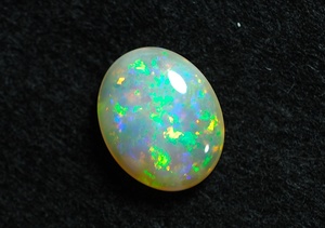 Y100~ rare red color neon color blue * green color . color beautiful gloss .. is good! natural opal 3.275ct12.7×10.2×4.5. loose 