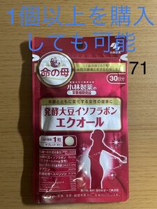 発酵大豆イソフラボン エクオール 30日分 30粒