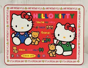 昭和レトロ 当時物 コレクション ＊ハローキティ HELLO KITTY ＊折り畳みテーブル 机 　ちゃぶ台 合成繊維板 パーチクルボード KIDS 子供