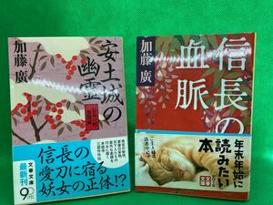 安土城の幽霊　信長の血脈　加藤廣　文春文庫