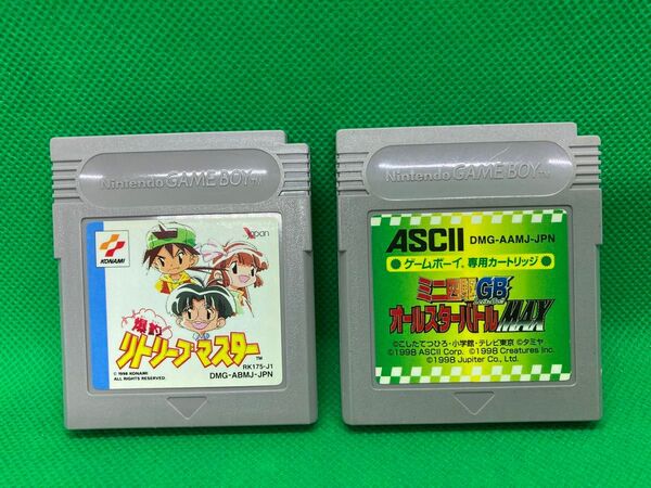 リトリーブマスター ミニ四駆GB ゲームボーイ GB ソフト