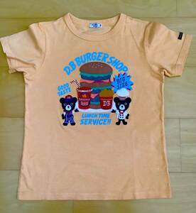 ミキハウス ダブルB ハンバーガー 半袖Tシャツ 150 送料185円