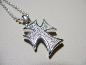 Art hand Auction Nino Chokin Galaxy Crosshead Handmade 121, Women's Accessories, necklace, pendant, Silver