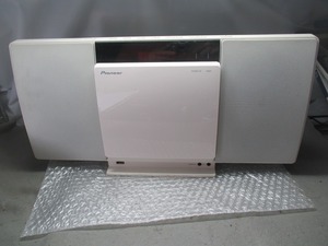 [# Pioneer Pioneer stylish CD mini component,MODEL X-SMC01BT-W ] junk treatment .*